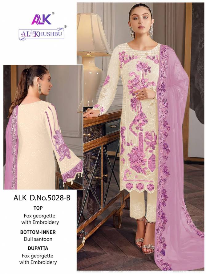 Alk Khushbu Aadab Vol 2 Georgette Pakistani Suits Catalog
